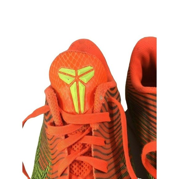 Nike Girls Athletic Shoes Size 6Y Bright Orange Yellow Light Weight Lace Up - Picture 8 of 12